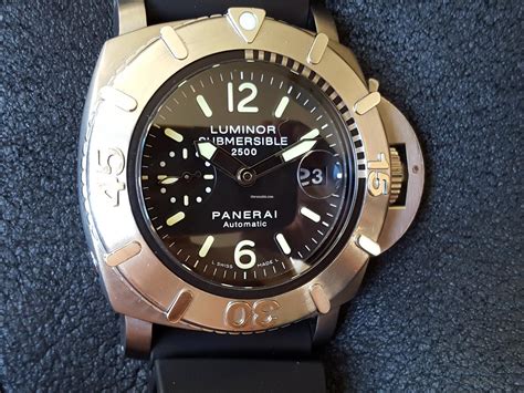 panerai submersible chrono24|Panerai Luminor Submersible .